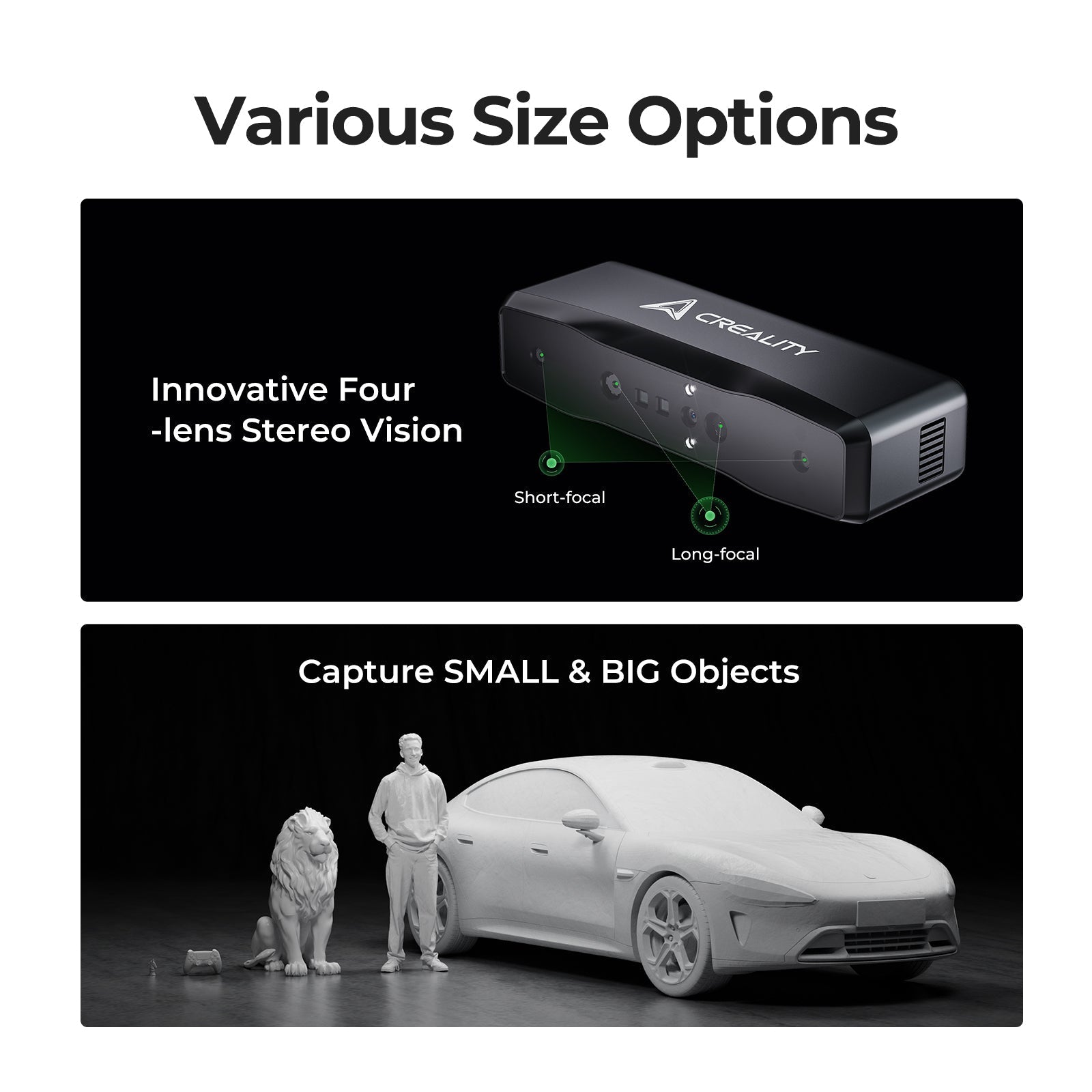 (🔥 Hot Sale) Otter Lite/Basic  3D Scanner Creality Official Store