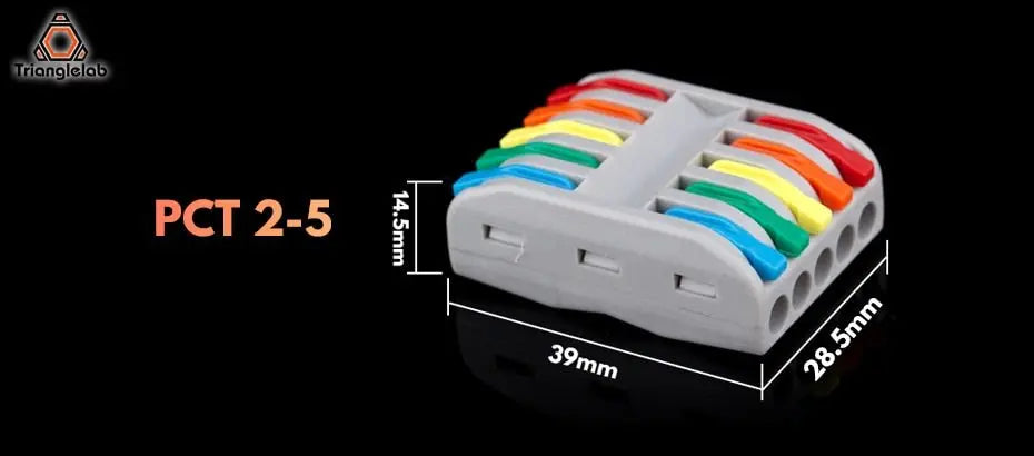 5-5 Fast Wire Cable Connectors / Wago Connector      3DPrintiverse.com
