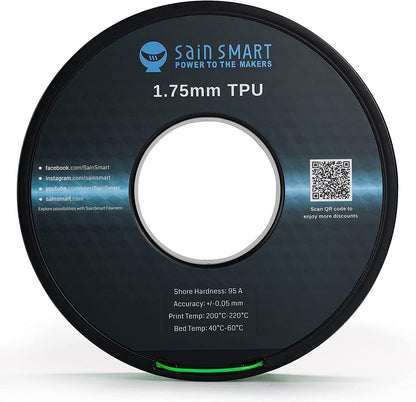 Neon Green, Cyberpunk Color TPU Filament 1.75mm 0.8kg/1.76lb   Filament   3DPrintiverse.com
