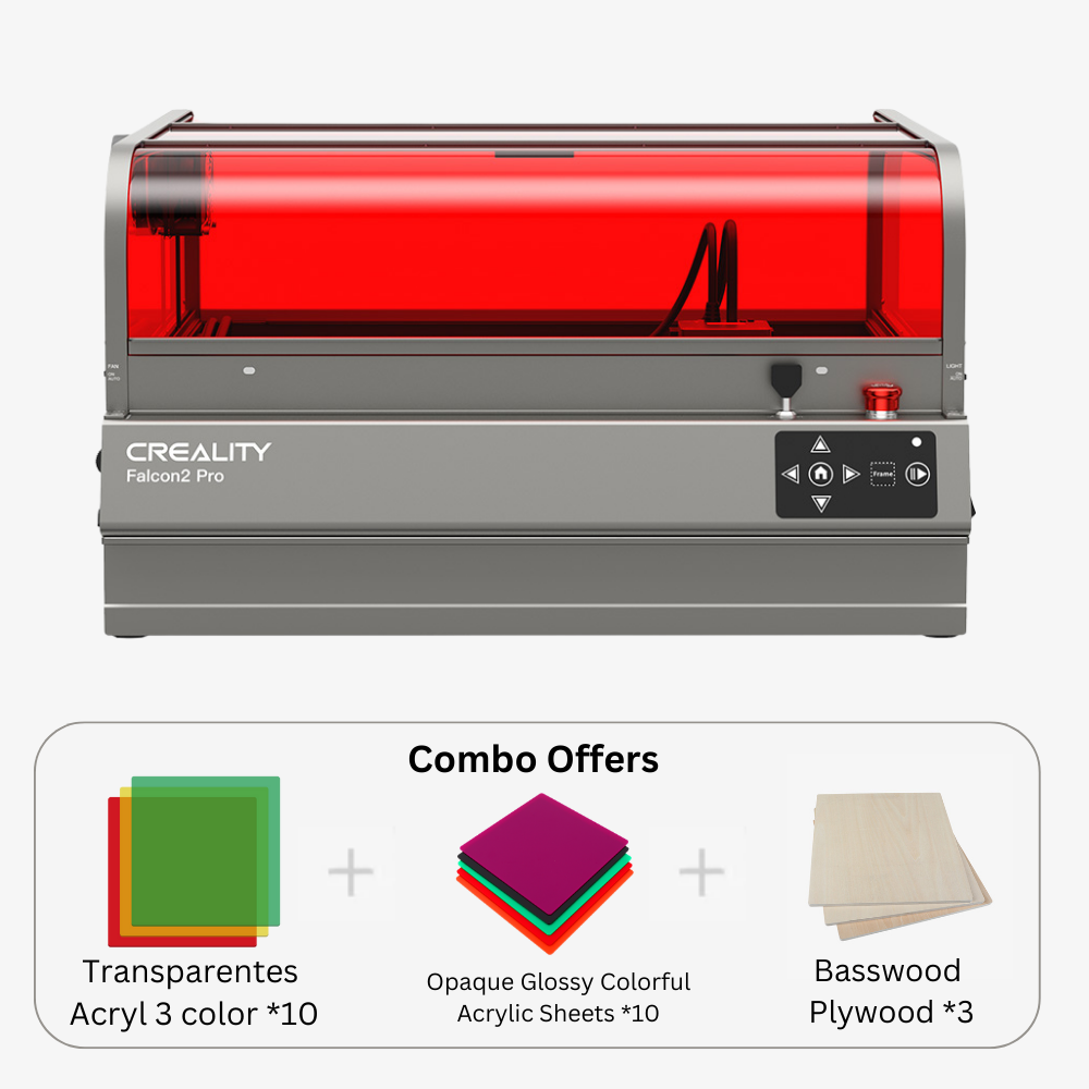 Falcon2 Pro Enclosed Laser Engraver & Cutter Creality Official Store