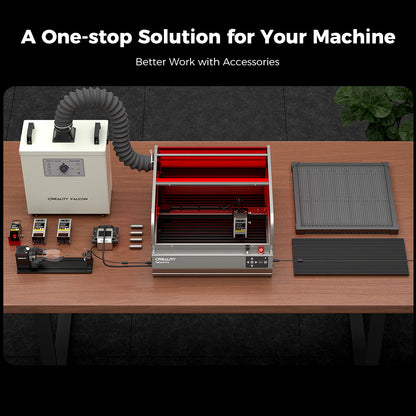 Falcon2 Pro Enclosed Laser Engraver & Cutter Creality Official Store