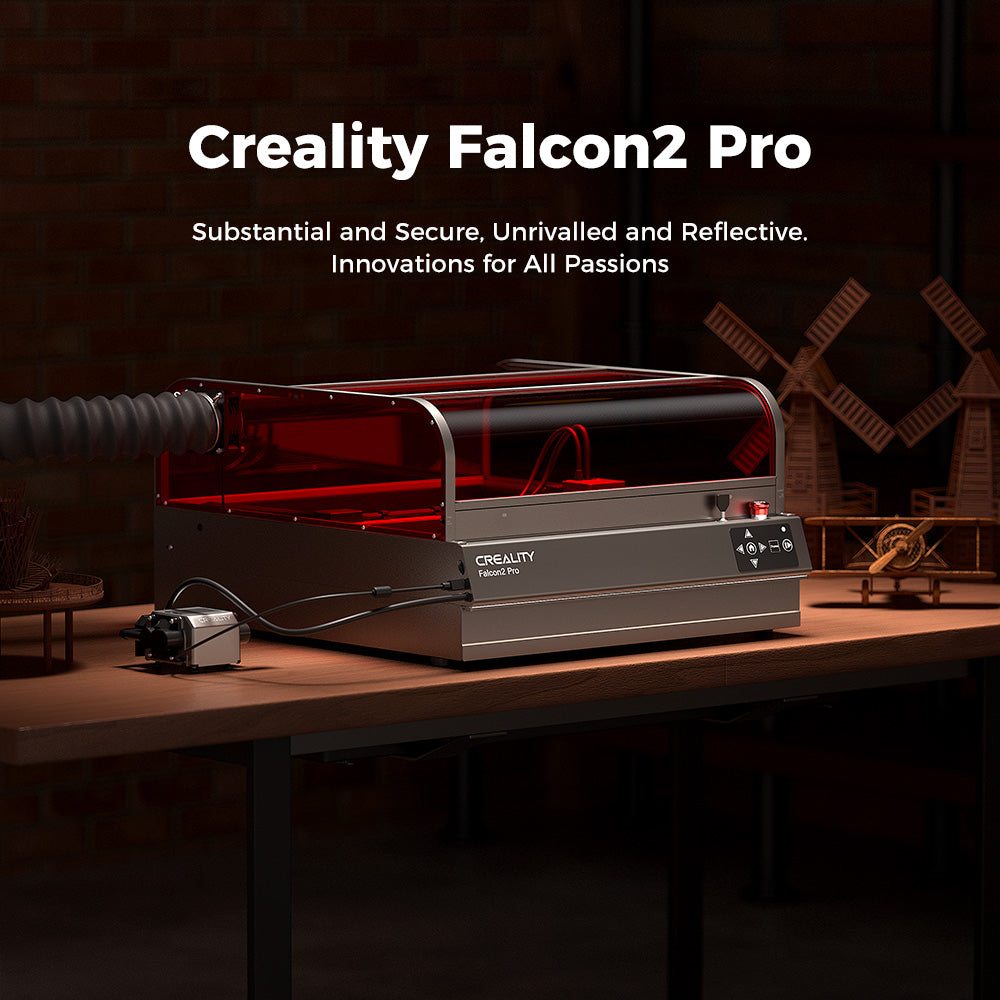 Falcon2 Pro Enclosed Laser Engraver & Cutter Creality Official Store