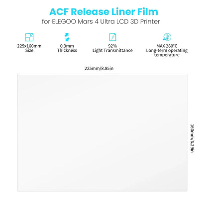 ACF Film For Mars 4 Ultra (5 Pcs)   Printer Parts   3DPrintiverse.com