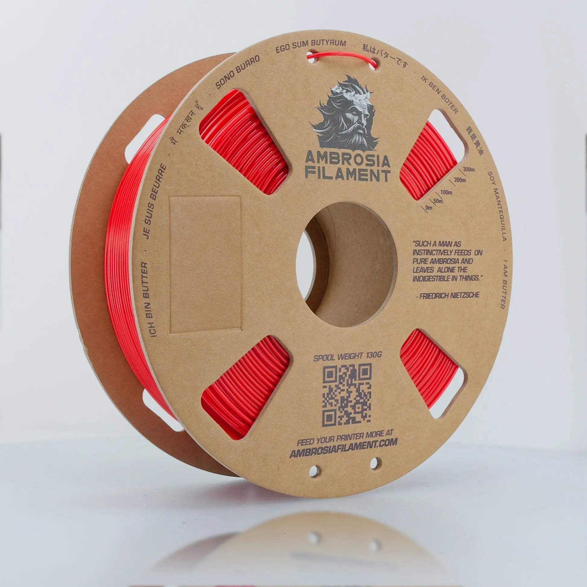 AMBROSIA ASA Filament of the Gods - 1KG Bambu AMS Friendly Cardboard Spools Premium 3D Printing Filament House ASA   Filament  22.99 3DPrintiverse.com