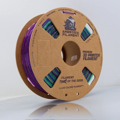 AMBROSIA ASA Galactic Filament of the Gods (Glitter / Sparkle) - 1KG Bambu AMS Friendly Cardboard Spools Premium 3D Printing Filament   Filament  23.99 3DPrintiverse.com