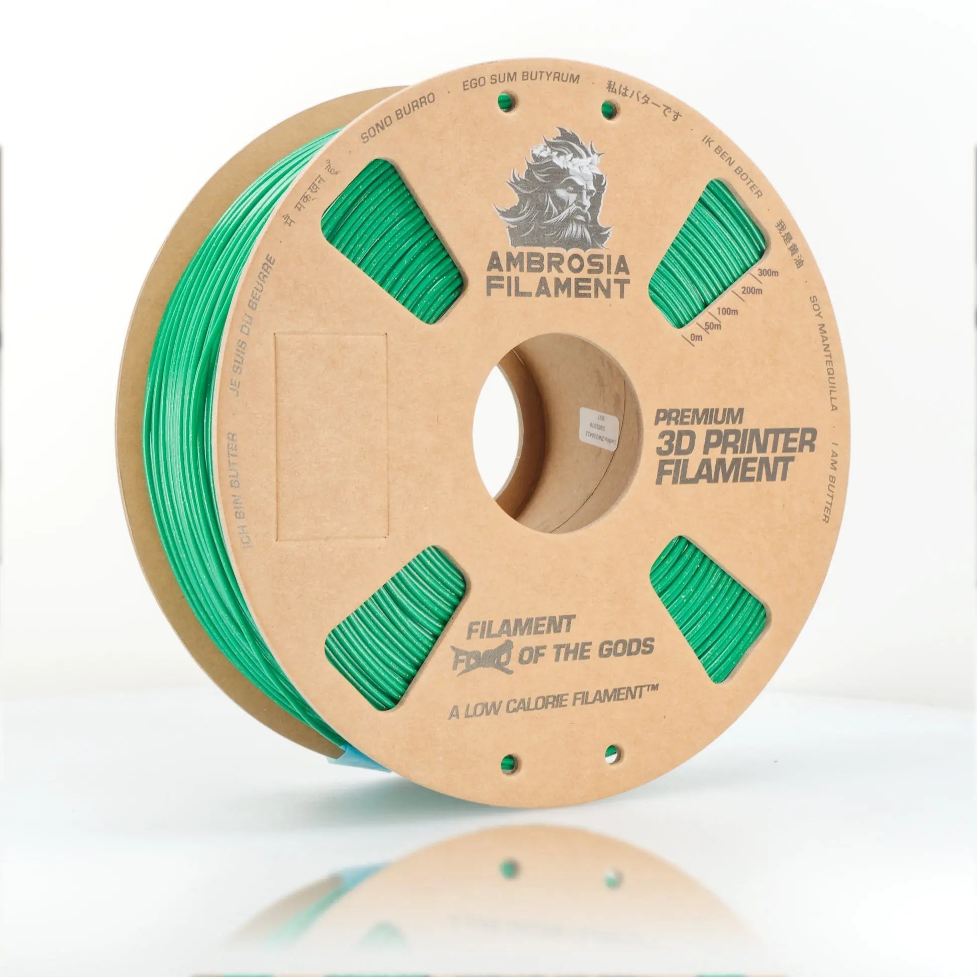 AMBROSIA ASA Galactic Filament of the Gods (Glitter / Sparkle) - 1KG Bambu AMS Friendly Cardboard Spools Premium 3D Printing Filament   Filament  23.99 3DPrintiverse.com