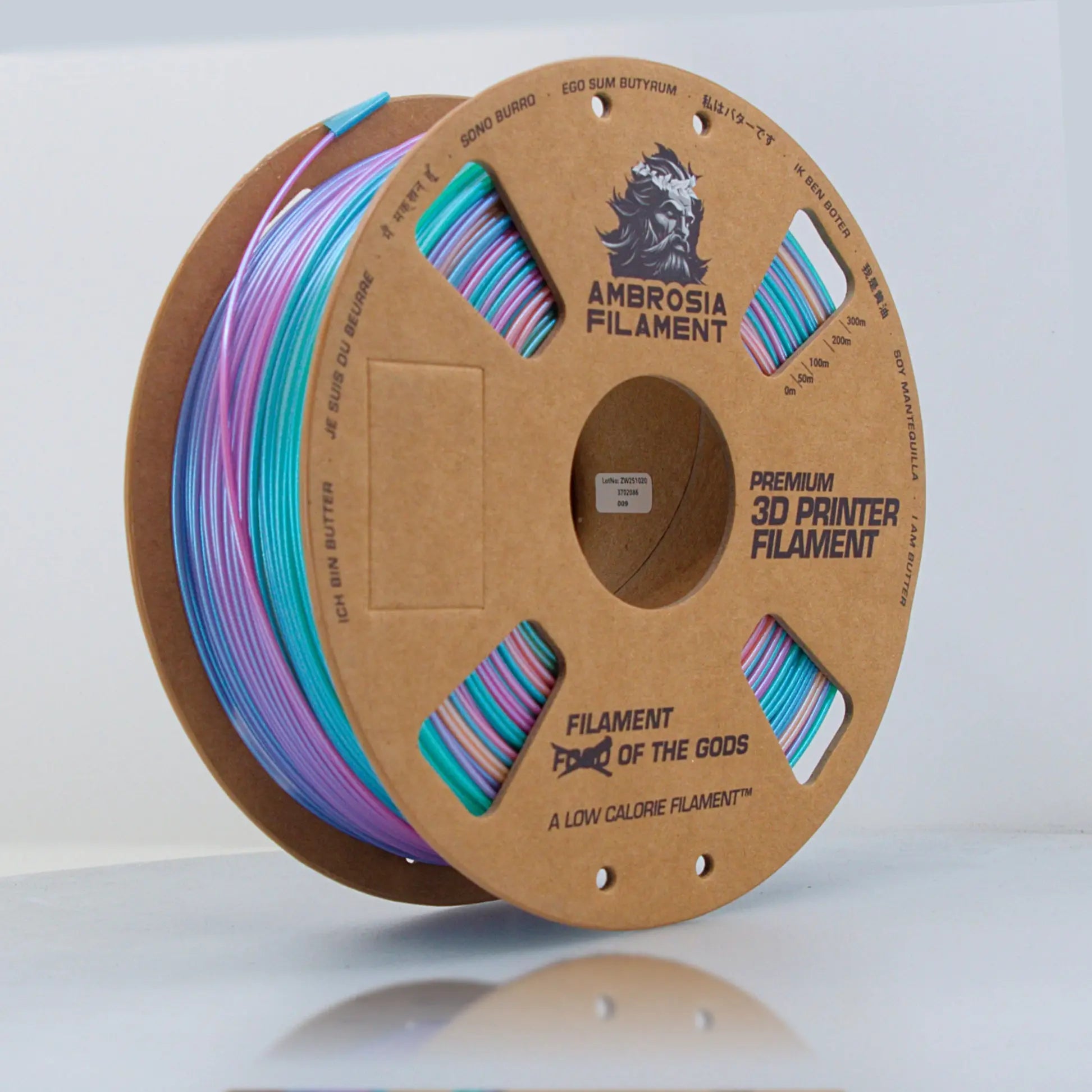 AMBROSIA Dolos Color Shifting ASA Filament of the Gods - 1KG Bambu AMS Friendly Cardboard Spools Premium 3D Printing Filament   Filament  24.99 3DPrintiverse.com