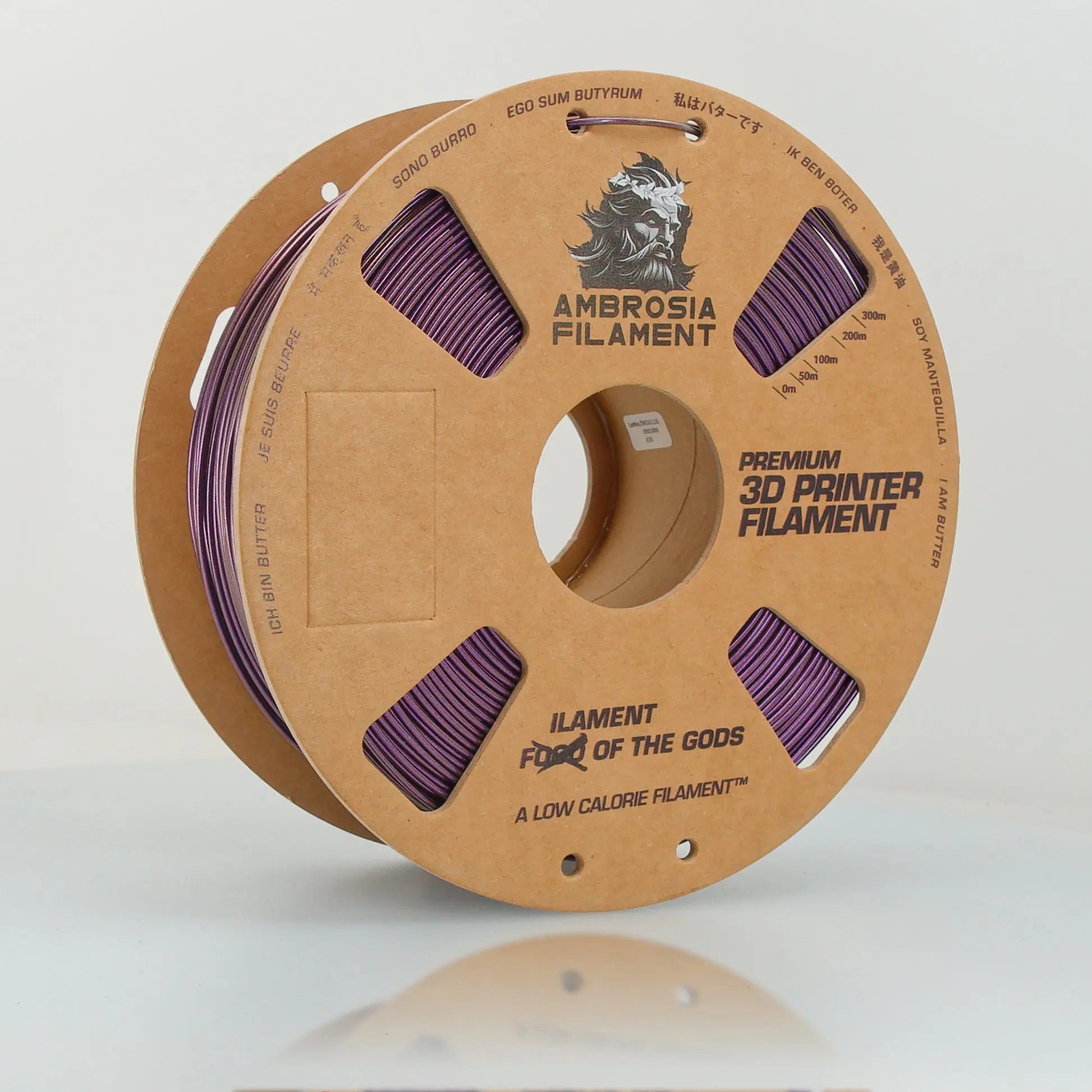 AMBROSIA Dolos Color Shifting PLA Filament of the Gods - 1KG Bambu AMS Friendly Cardboard Spools Premium 3D Printing Filament   Filament  22.99 3DPrintiverse.com