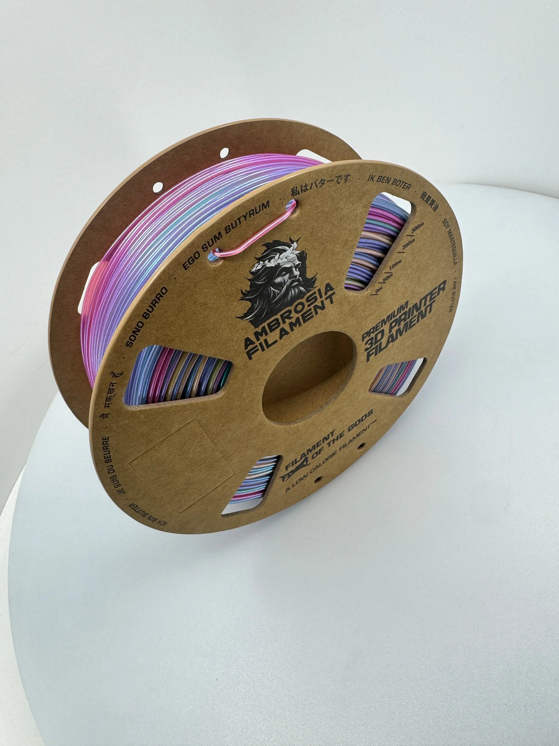 AMBROSIA Dolos Color Shifting PLA Filament of the Gods - 1KG Bambu AMS Friendly Cardboard Spools Premium 3D Printing Filament   Filament  22.99 3DPrintiverse.com