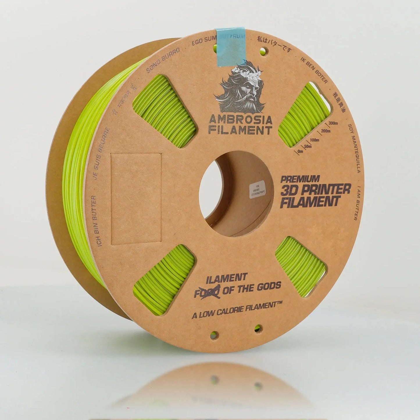 AMBROSIA Galactic (Sparkle) PLA Filament of the Gods - 1KG Bambu AMS Friendly Cardboard Spools Premium 3D Printing Filament   Filament  19.99 3DPrintiverse.com