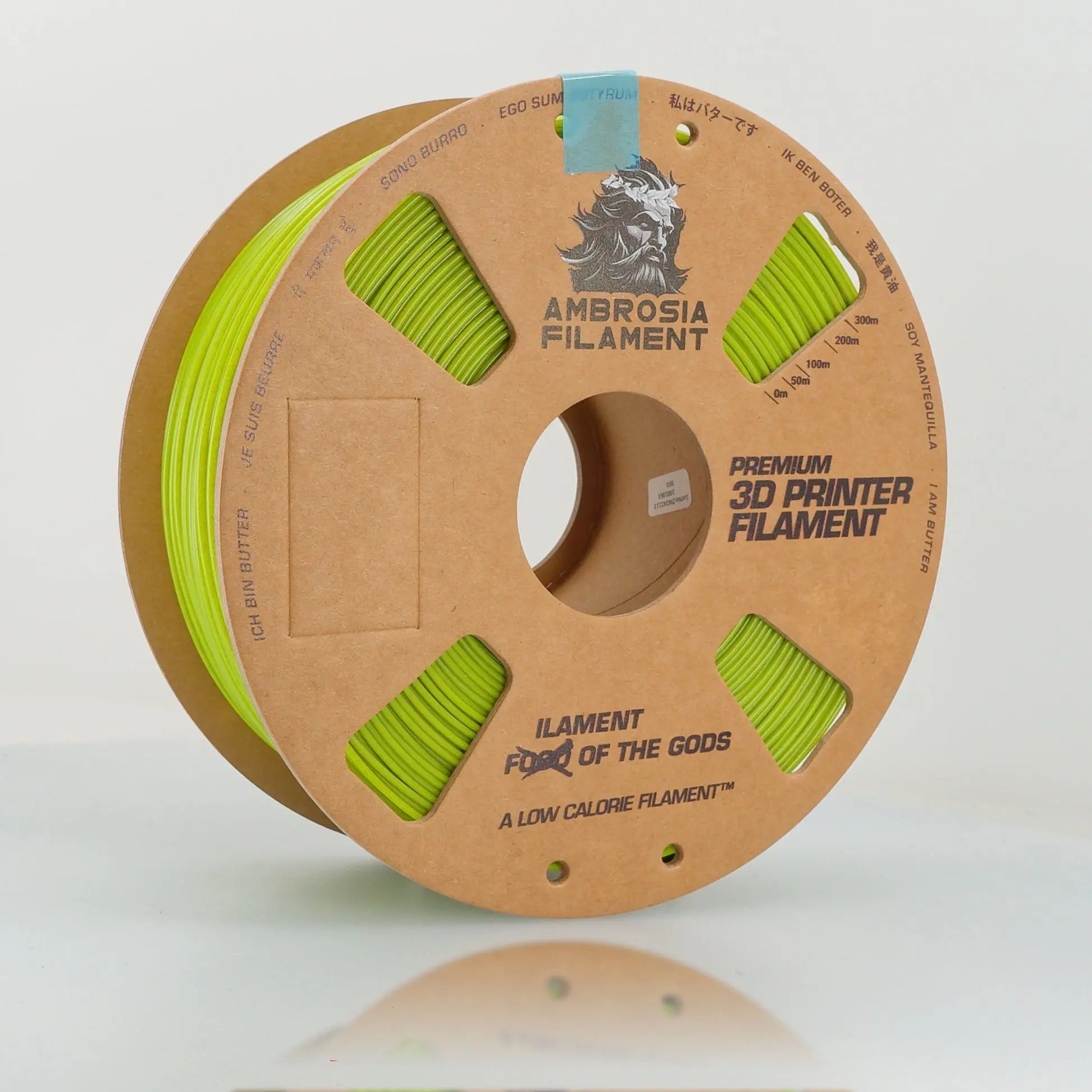 AMBROSIA Galactic (Sparkle) PLA Filament of the Gods - 1KG Bambu AMS Friendly Cardboard Spools Premium 3D Printing Filament   Filament  19.99 3DPrintiverse.com