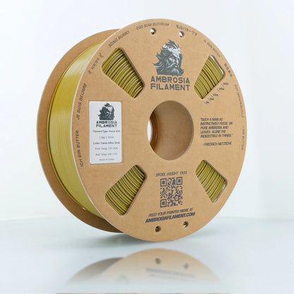 AMBROSIA PLA Filament of the Gods - 1KG Bambu AMS Friendly Cardboard Spools Premium 3D Printing Filament   Filament  19.99 3DPrintiverse.com