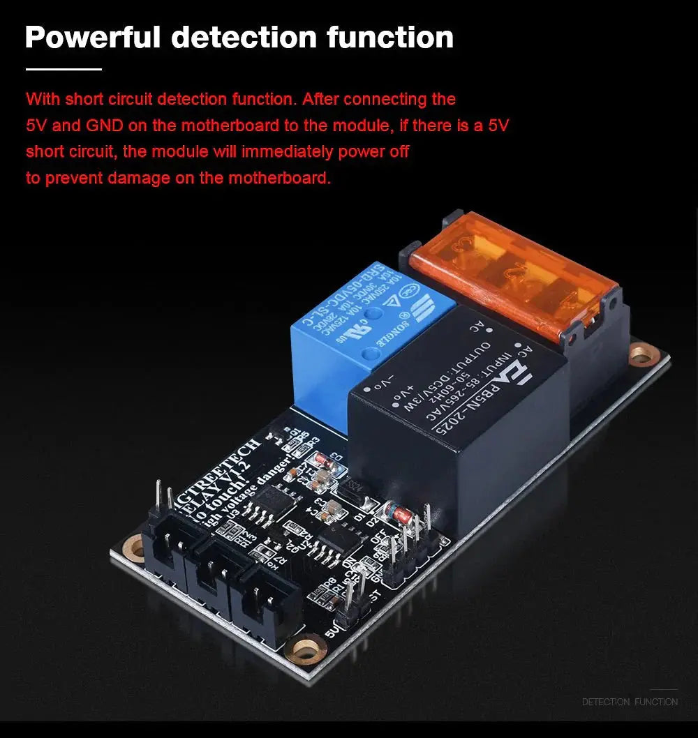 Automatic Shutdown Relay Module      3DPrintiverse.com