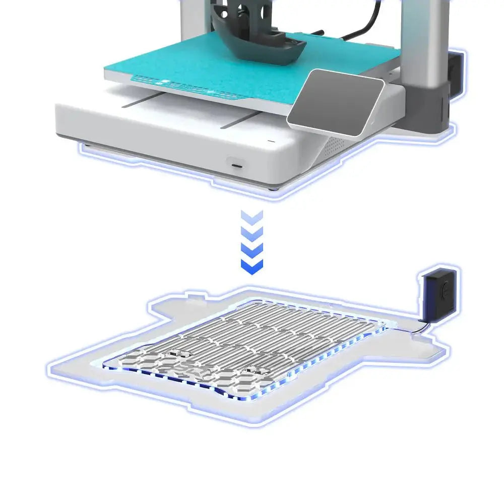 BIQU Panda Aura for A1 - Smart Customizable RGB Lighting Panel   3D Printer Accessories   3DPrintiverse.com