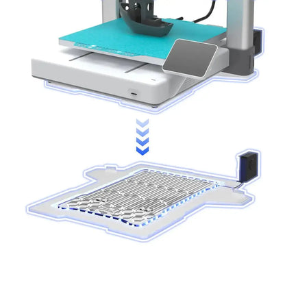 BIQU Panda Aura for A1 - Smart Customizable RGB Lighting Panel   3D Printer Accessories   3DPrintiverse.com