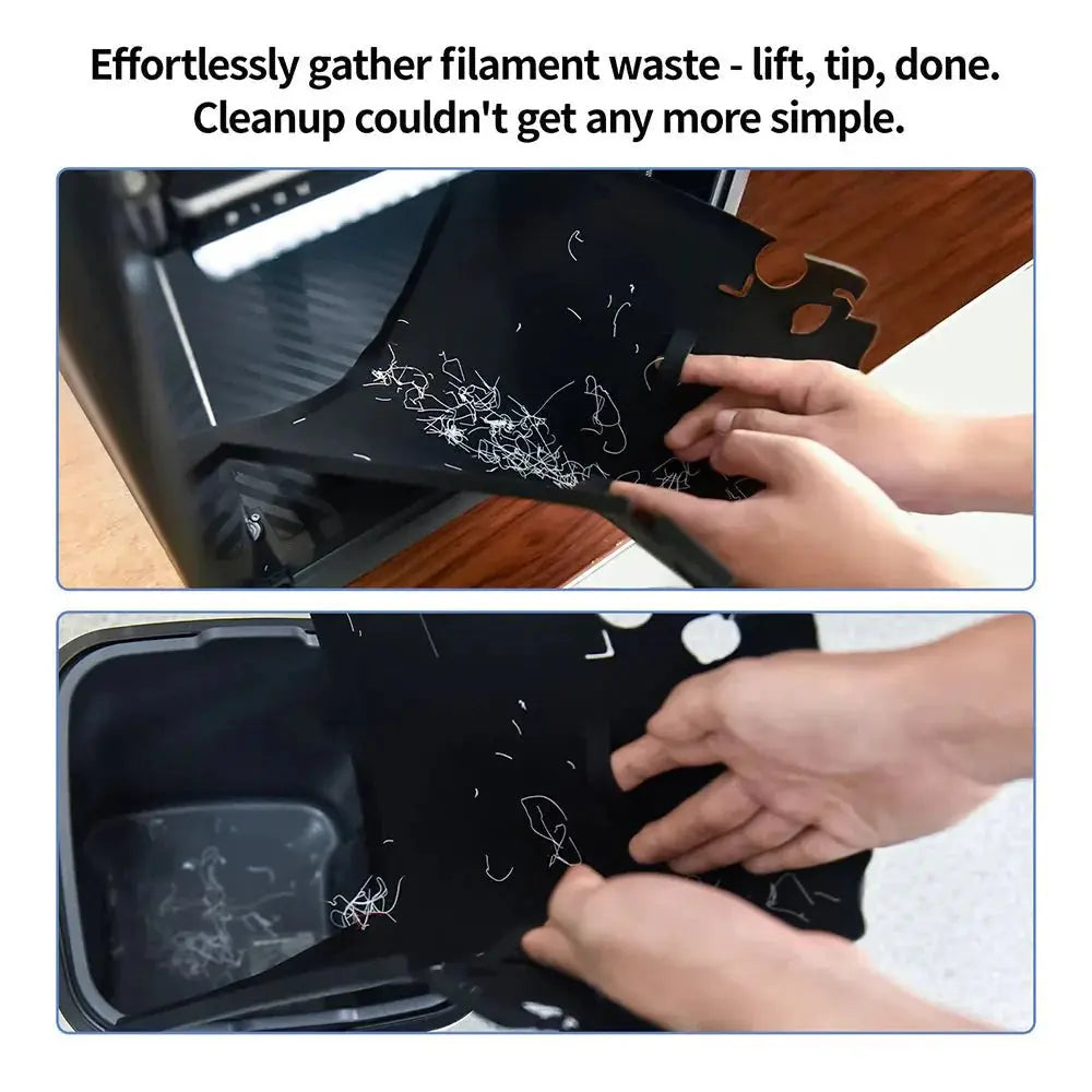 BIQU Panda Diaper - 3D Printer Debris Catcher Waste Pads Reusable Easy Clean Full Coverage for Bambu Lab X1/P1   3D Printer Accessories   3DPrintiverse.com