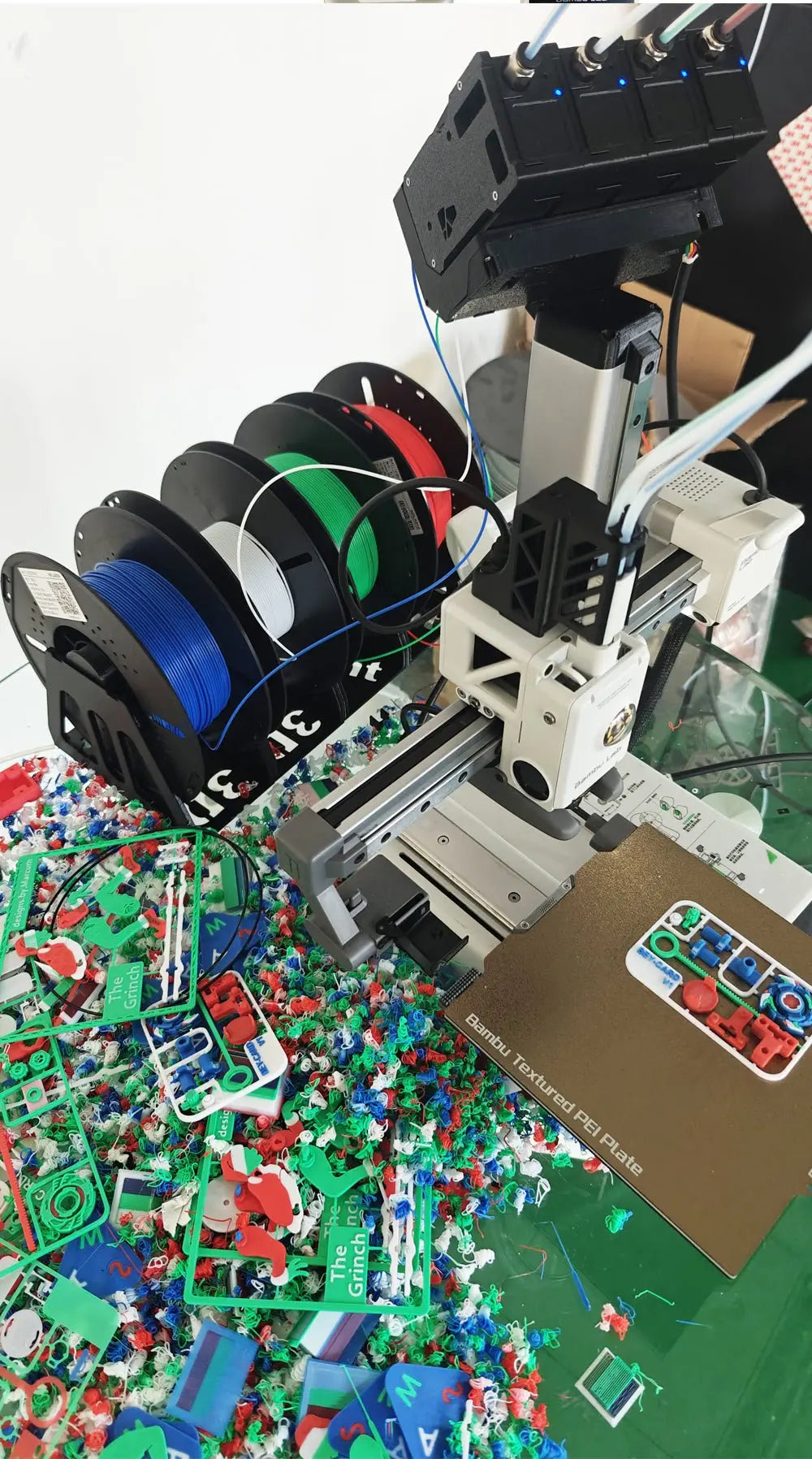 BMCU 370C DIY Multi-Filament System for Bambu A1 / A1 Mini   Multi-Material Units   3DPrintiverse.com