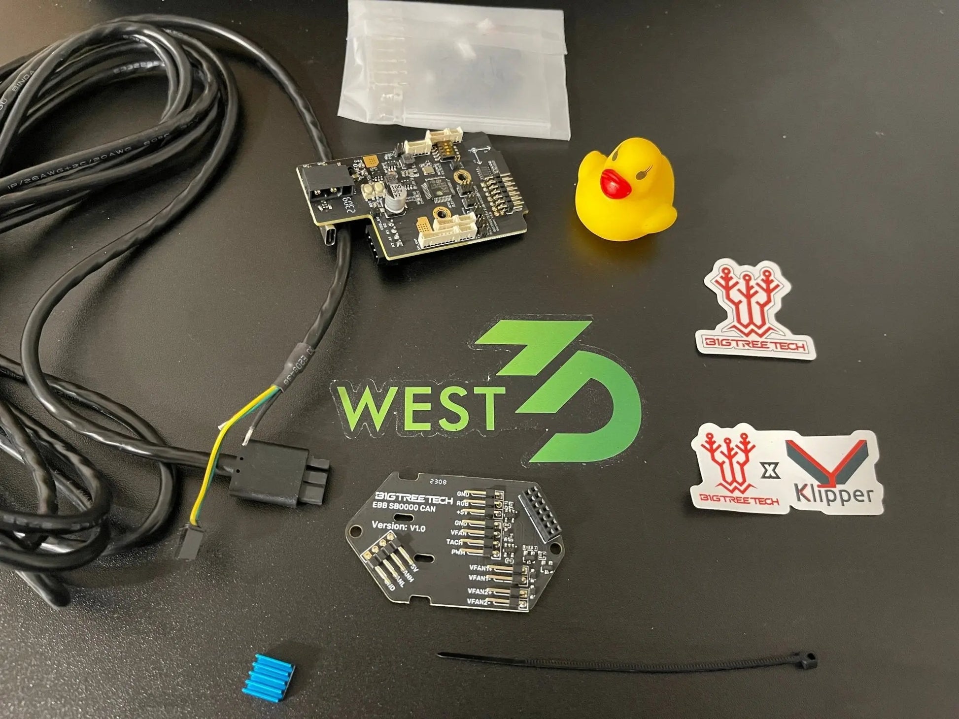 BTT EBB SB2209 CAN bus PCB for Stealthburner w/ Harness and Connectors - Complete      3DPrintiverse.com
