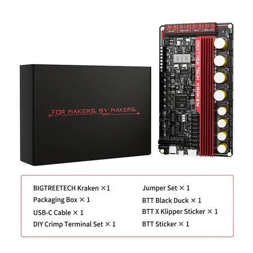 BTT Kraken Ultra High Performance High Current 8-Axis / Stepper Controller Board / 3D Printer Control System      3DPrintiverse.com