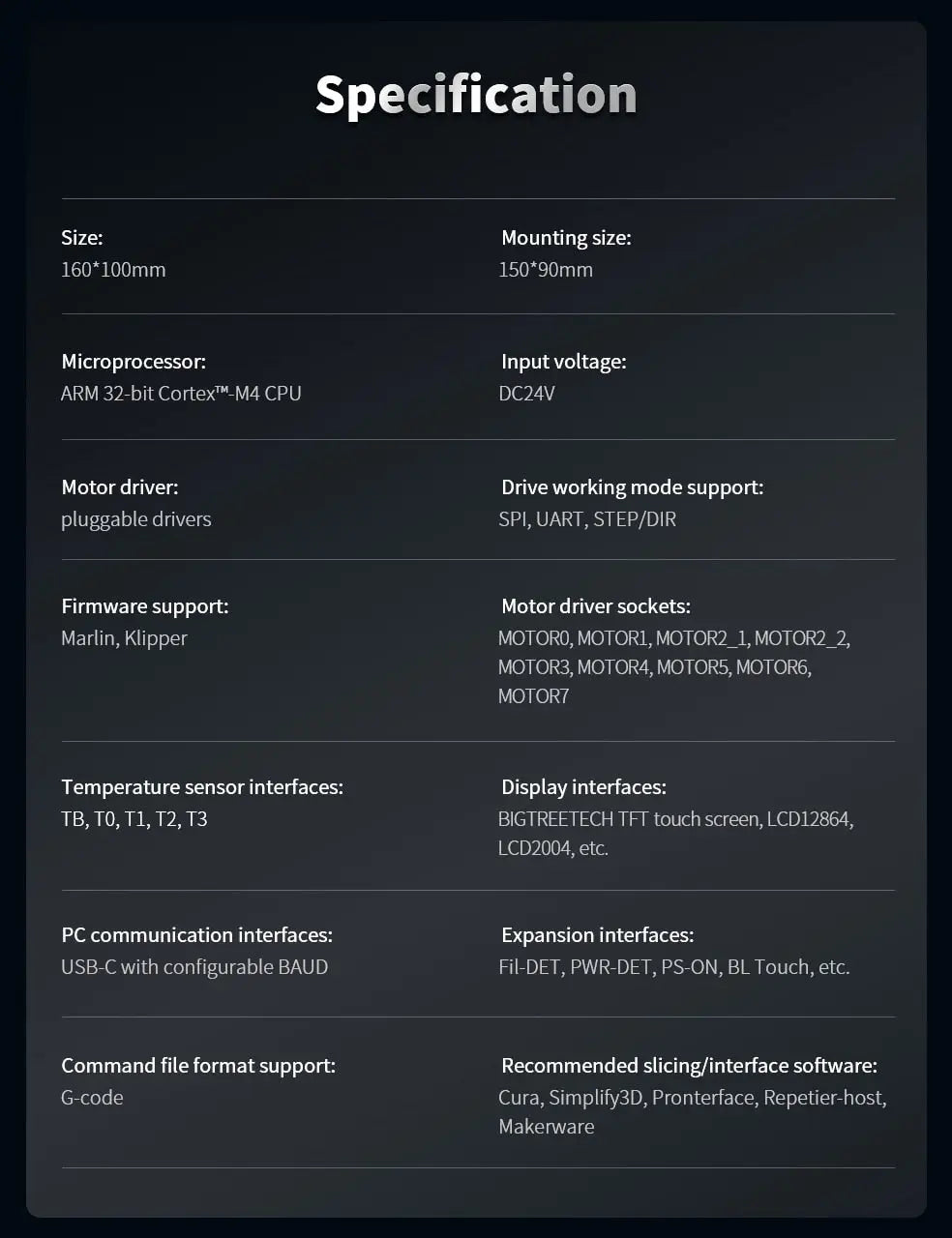 BTT Octopus Controller Board / 3D Printer Control System      3DPrintiverse.com