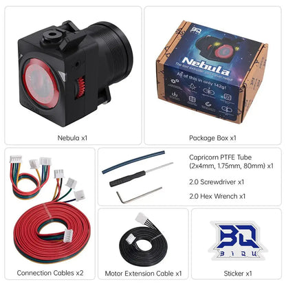 Biqu Nebula Dual Gear Extruder   Extruder Components   3DPrintiverse.com