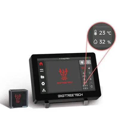 Biqu Panda Sense Magnetic Plug and Play Temperature and Humidity Sensor for BambuLab Printers   3D Printer Accessories   3DPrintiverse.com