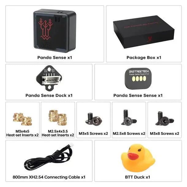 Biqu Panda Sense Magnetic Plug and Play Temperature and Humidity Sensor for BambuLab Printers   3D Printer Accessories   3DPrintiverse.com