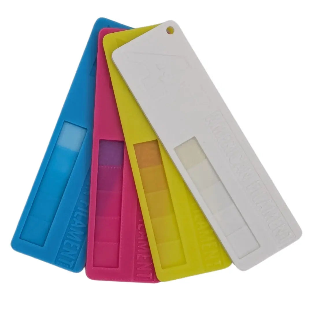 CMYK PLA+ Color Sample Swatch Set   3D Printer Accessories   3DPrintiverse.com