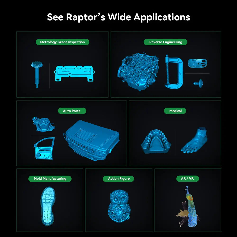 CR-Scan Raptor 3D Scanner      3DPrintiverse.com
