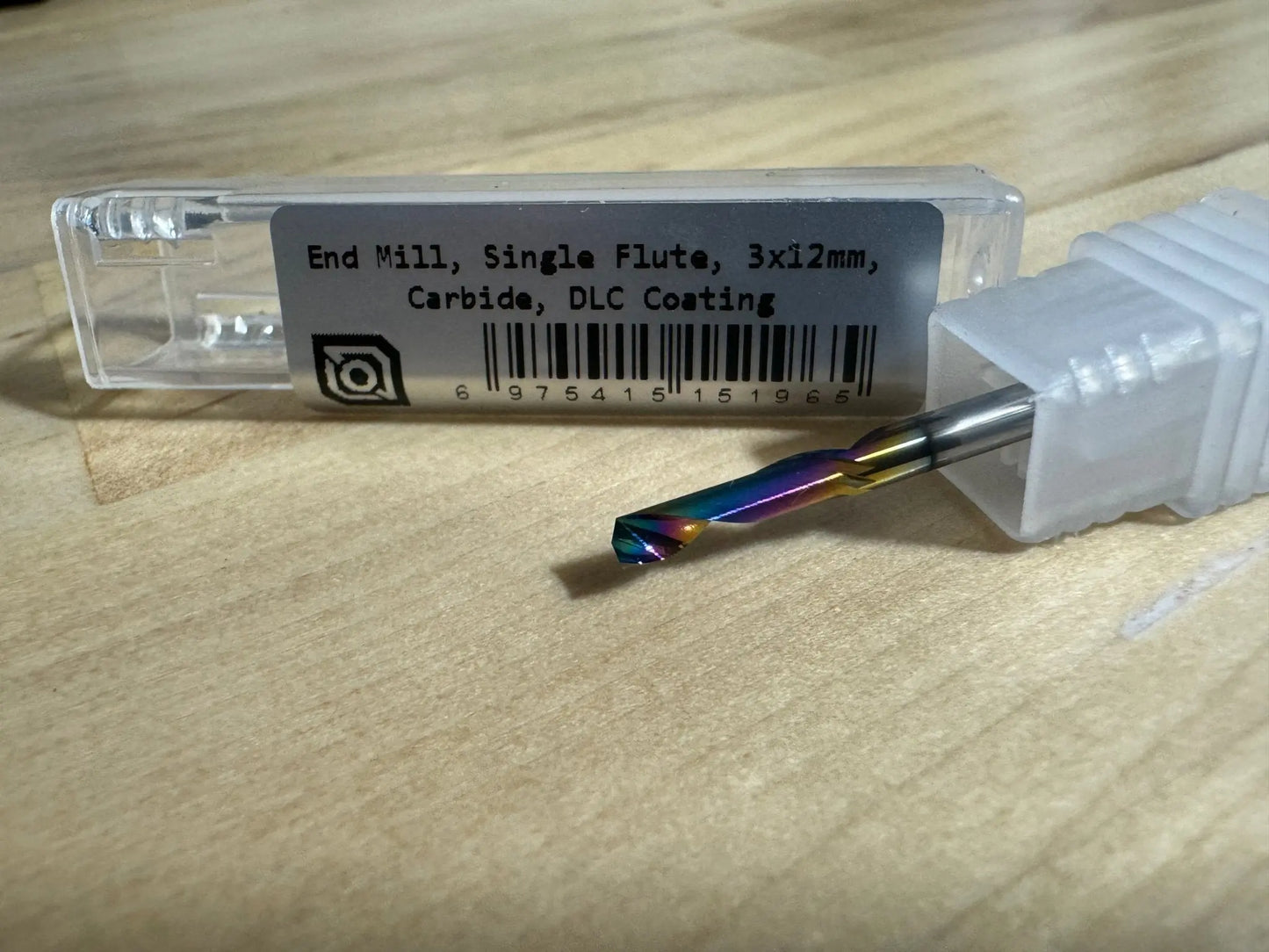 Carbide End Mills with DLC coating for CNC Machines (e.g. Milo CNC)   CNC Machines  9.99 3DPrintiverse.com