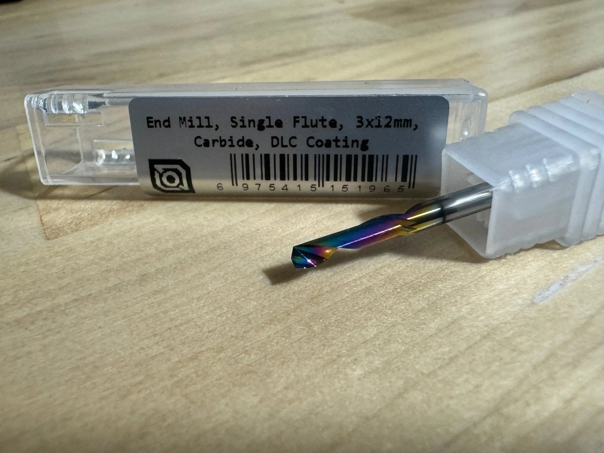 Carbide End Mills with DLC coating for CNC Machines (e.g. Milo CNC)   CNC Machines  9.99 3DPrintiverse.com