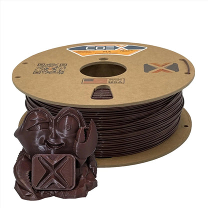 Chocolate Brown PLA   PLA   3DPrintiverse.com