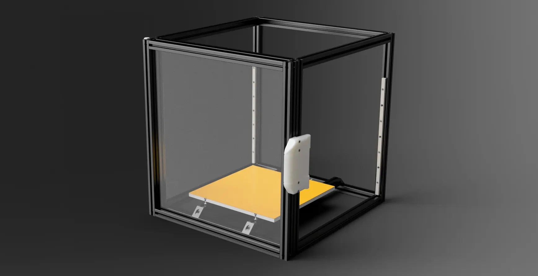 Clicky-Clack Fridge Door Kit for Voron Trident by LDO Motors - Complete kit with panels   Frame   3DPrintiverse.com