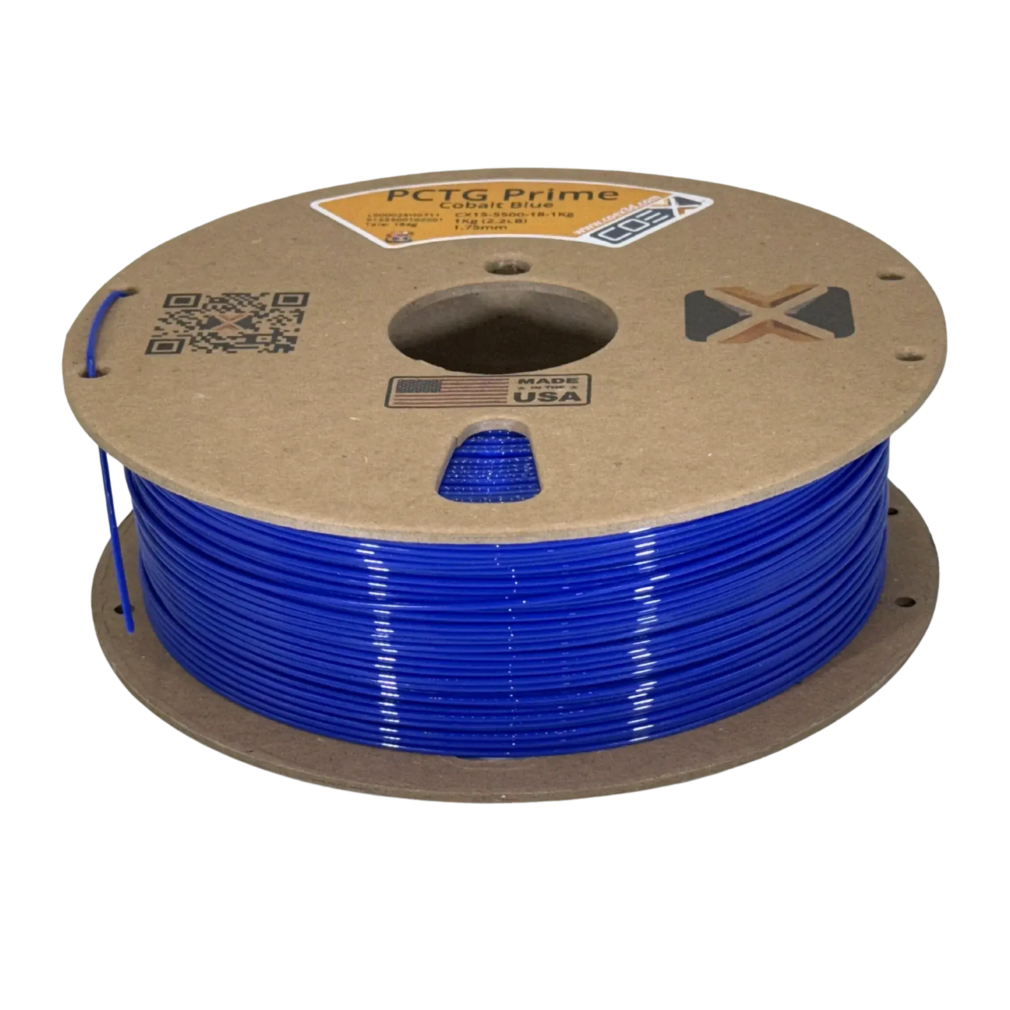 Cobalt Blue PCTG Prime   PCTG  38.00 3DPrintiverse.com