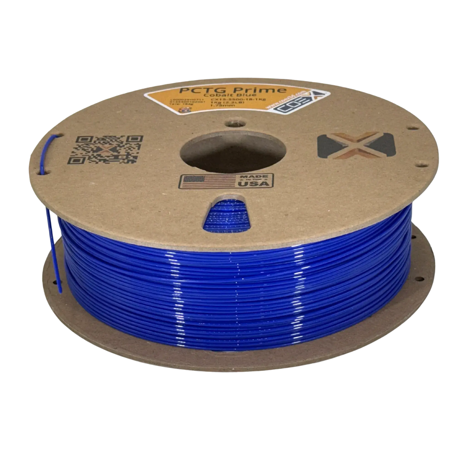 Cobalt Blue PCTG Prime   PCTG  38.00 3DPrintiverse.com