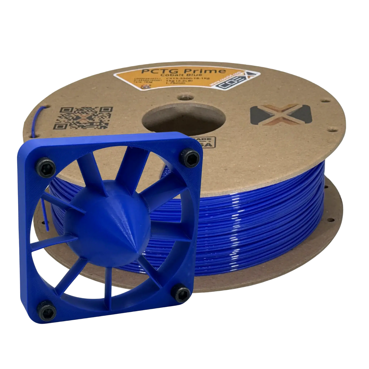 Cobalt Blue PCTG Prime   PCTG   3DPrintiverse.com