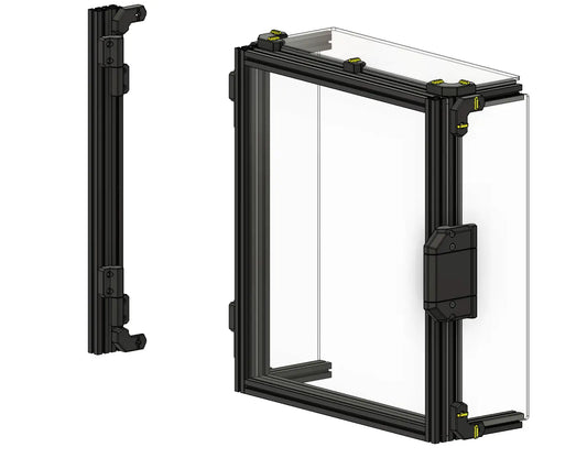 Colony Clacker Door Kit for Micron with or without Panel (Fridge Door / Clicky-Clack) by LDO Systems   Frame   3DPrintiverse.com