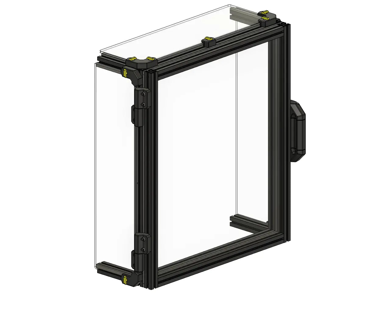 Colony Clacker Door Kit for Micron with or without Panel (Fridge Door / Clicky-Clack) by LDO Systems   Frame   3DPrintiverse.com