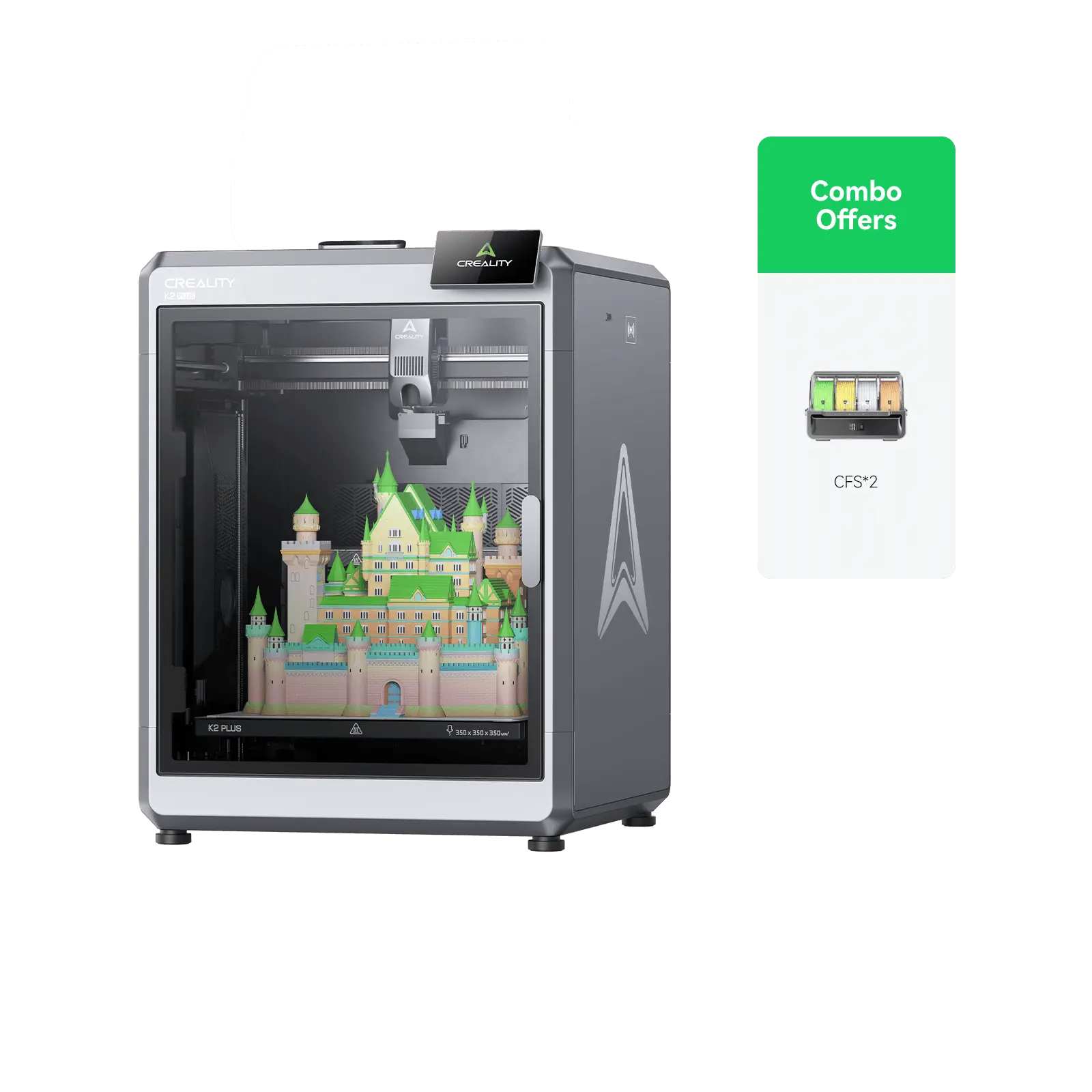 Creality K2 Plus 3D Printer      3DPrintiverse.com