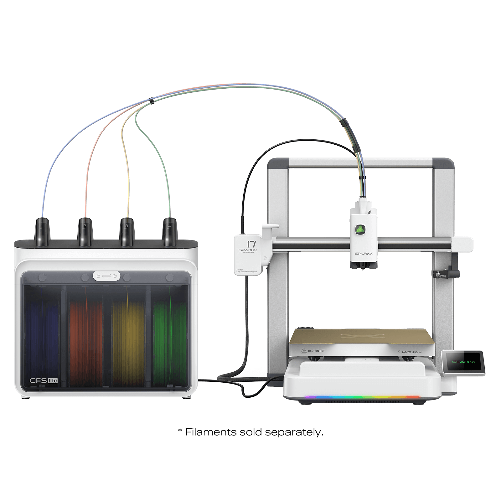 SPARKX i7 3D Printer      3DPrintiverse.com
