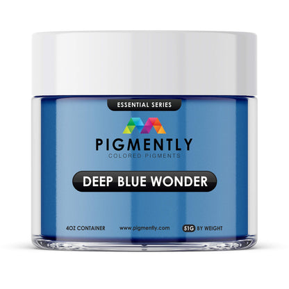 Deep Blue Wonder Epoxy Powder Pigment   Epoxy Colors   3DPrintiverse.com