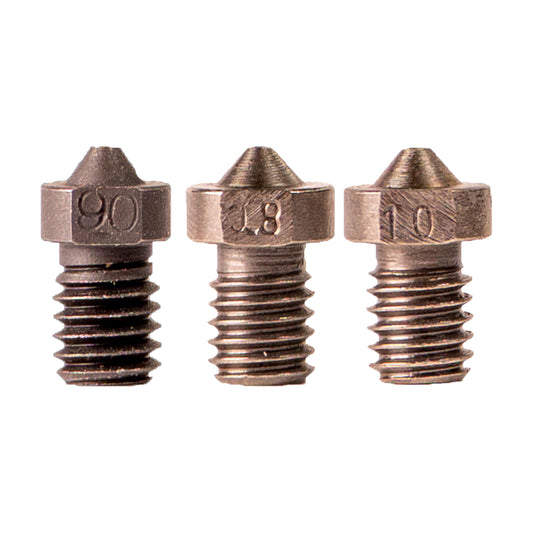 Nozzle - E3D V6 Style 0.6/0.8/1.0mm The Virtual Foundry