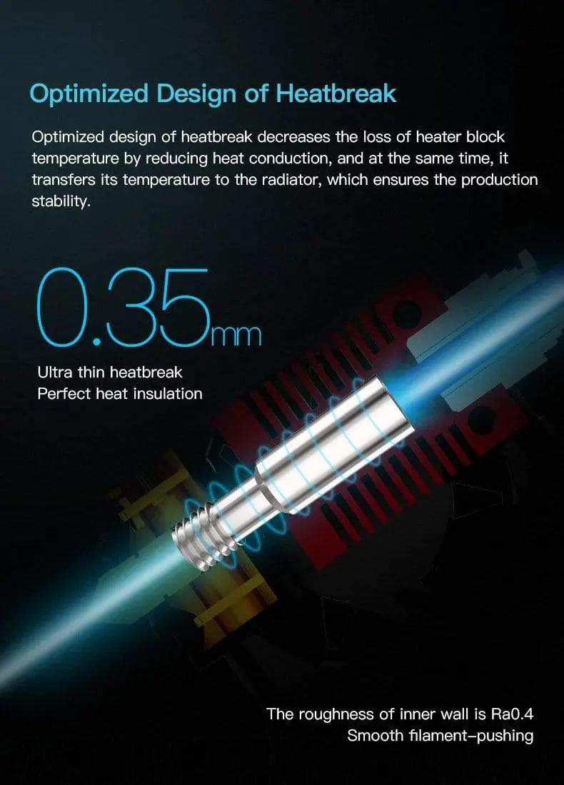 Ender-3 V2 Replacement Hotend (Assembled)   Printer Parts   3DPrintiverse.com