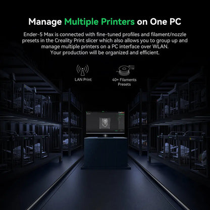 Ender-5 Max 3D Printer      3DPrintiverse.com