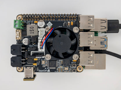 ToqueCAN: Pi Toque With 2x CAN, 3 Port USB Hub and 24V>5V@5A Regulator      3DPrintiverse.com