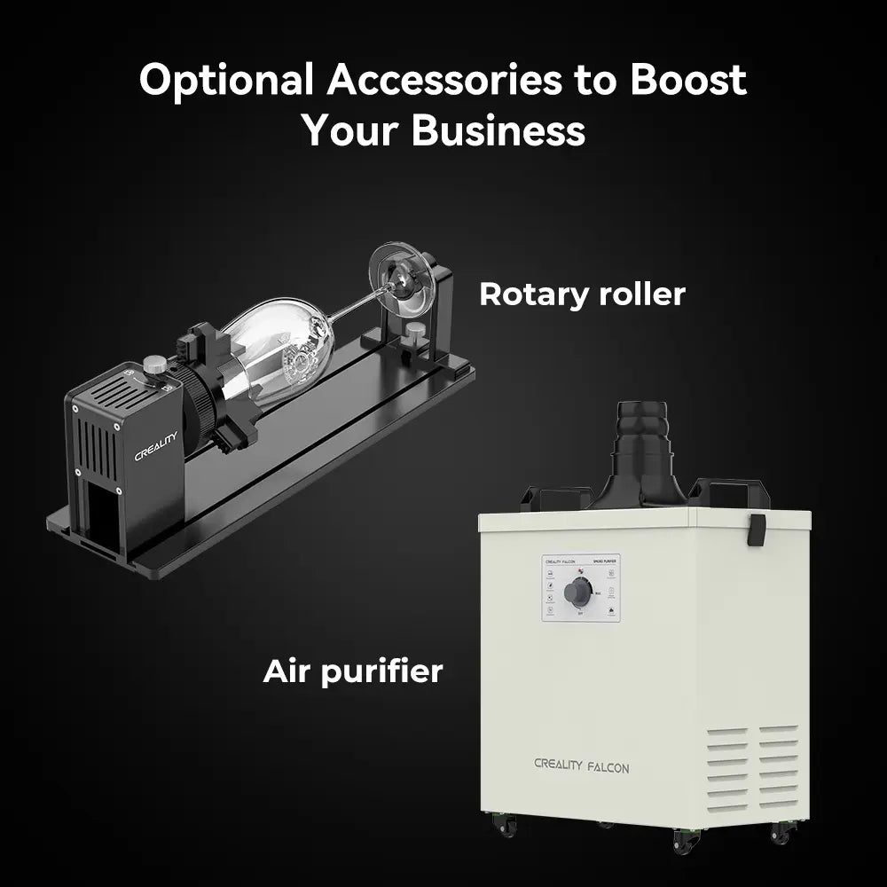 Falcon2 Pro 60W Pro-safe Laser Engraver & Cutter      3DPrintiverse.com