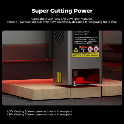 Falcon2 Pro Enclosed Laser Engraver & Cutter      3DPrintiverse.com
