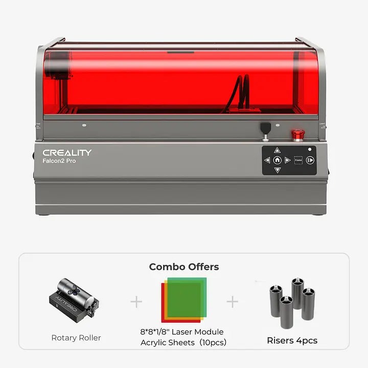 Falcon2 Pro Enclosed Laser Engraver & Cutter      3DPrintiverse.com