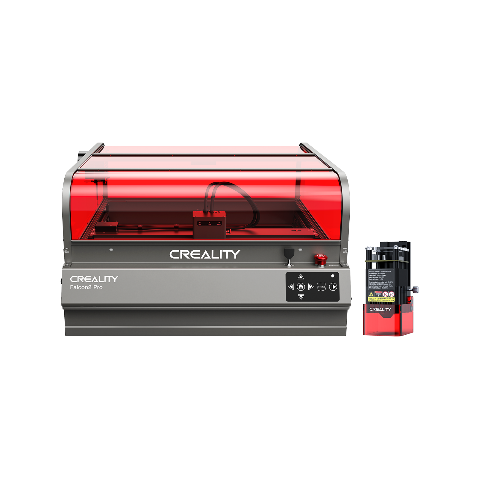 Falcon2 Pro 60W Pro-safe Laser Engraver & Cutter Creality Official Store