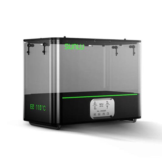 SUNLU FilaDryer E2, Professional Drying and Annealing, Up to 110℃/230°F, Born for Engineering 3D Printing Filaments   Filament   3DPrintiverse.com